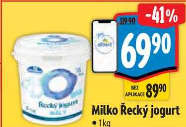 Milko Řecký jogurt, 1 kg
