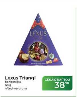 Lexus Triangl bonboniéra 120 g