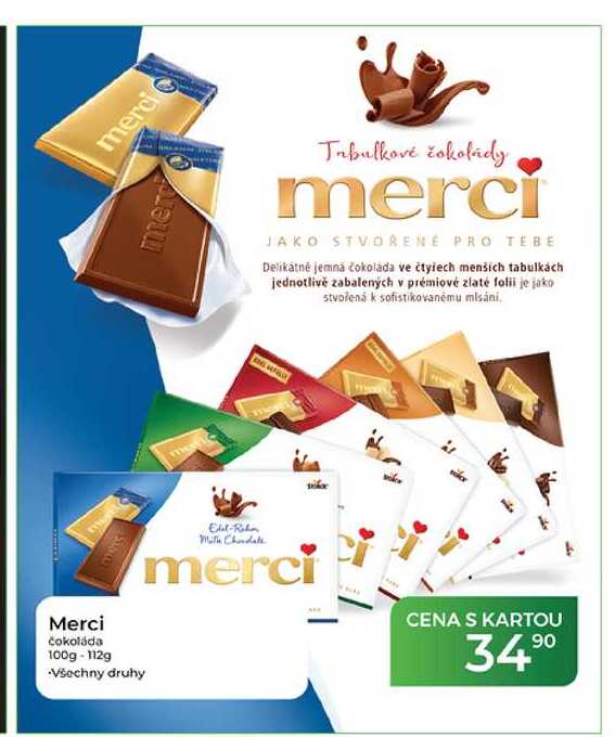 Merci čokoláda 100g-112g