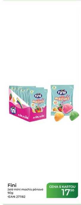 Fini želé mini mochis pěnové 90 g
