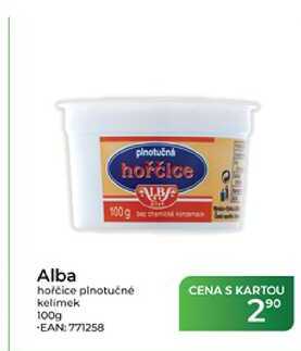 Alba hořčice plnotučné kelímek 100g  