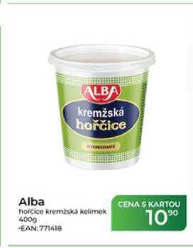 Alba horcice kremžská kelímek 400g 