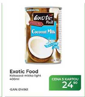 Exotic Food Kokosové mléko light 400ml