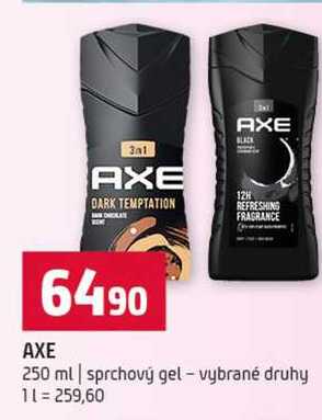 AXE 250 ml sprchový gel vybrané druhy 