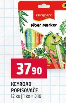 KEYROAD POPISOVAČE 12 ks