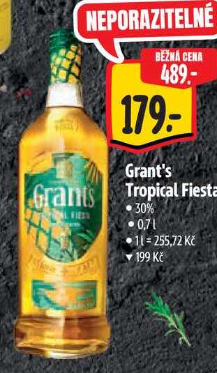 Grant's Tropical Fiesta, 0,7 l