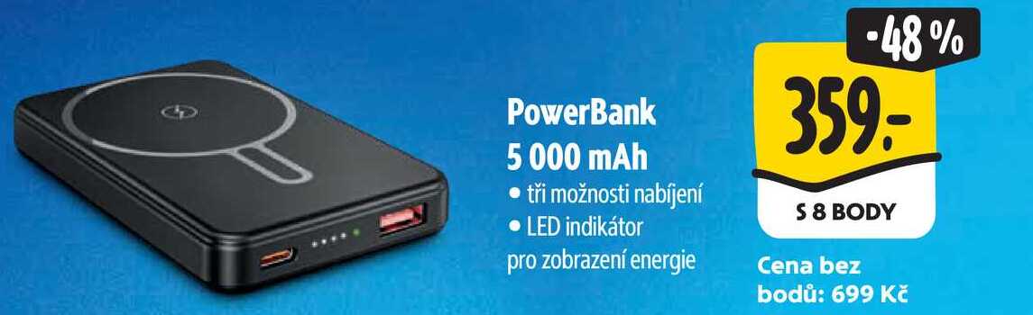 PowerBank 5 000 mAh