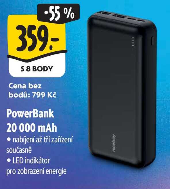 PowerBank 20 000 mAh