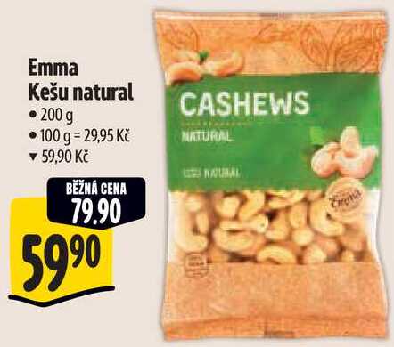 Emma Kešu natural, 200 g