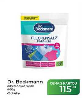 Dr. Beckmann odstraňovač skvrn 400g 