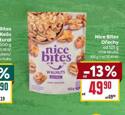 Nice Bites Ořechy od 125 g