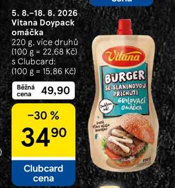 Vitana Doypack omáčka, 220 g, více druhů