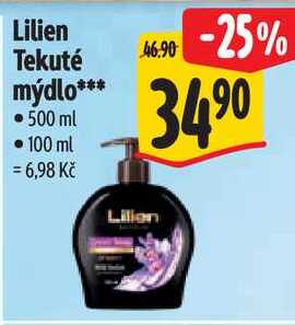 Lilien Tekuté mýdlo***, 500 ml 