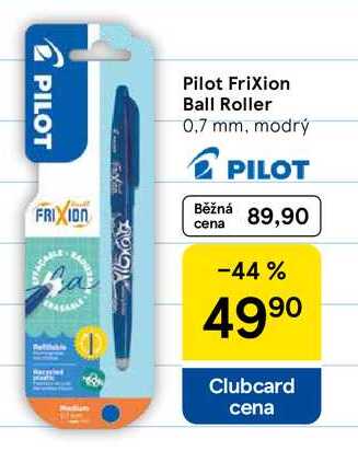 Pilot Frixion Ball Roller, 0,7 mm, modrý