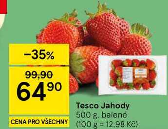 Tesco Jahody, 500 g