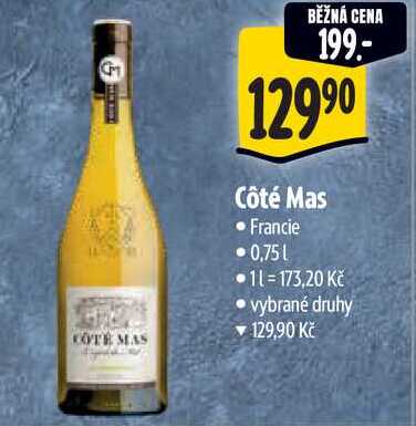 Côté Mas, 0,75 l