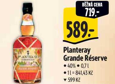 Planteray Grande Réserve, 0,7 l