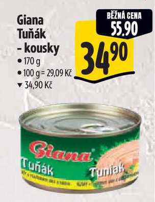 Giana Tuňák - kousky, 170 g