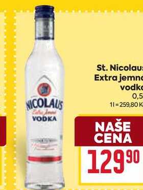 St. Nicolaus Extra jemno vodko 0,5l