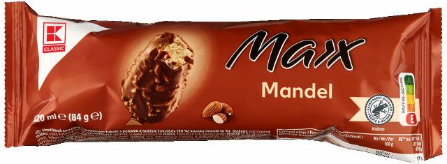 K-Classic Maxx s kousky mandlí