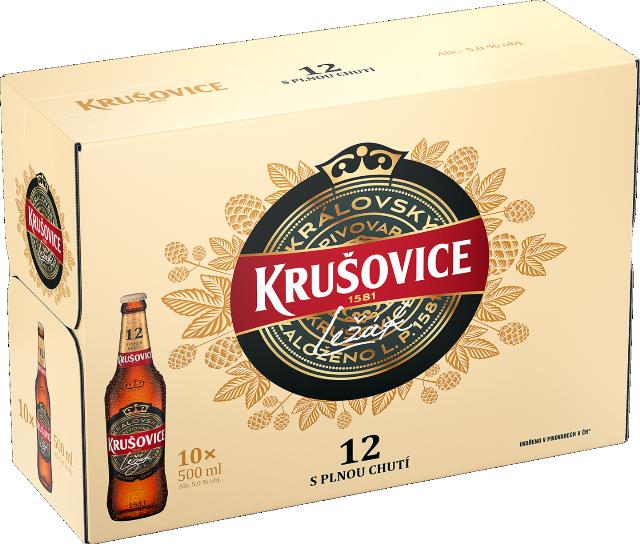 Krušovice 12 Pivo světlý ležák