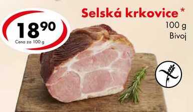 Selská krkovice, 100 g