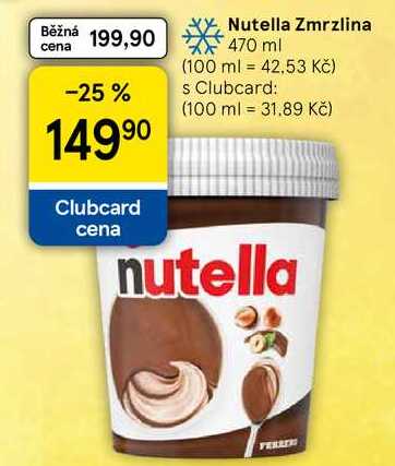 Nutella Zmrzlina, 470 ml 