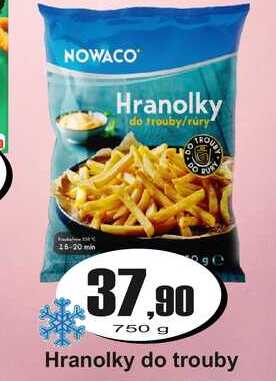 Hranolky do trouby 750 g