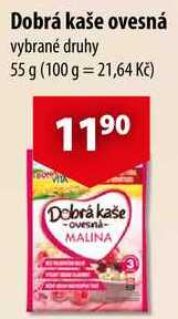 Dobrá kaše ovesná, 55 g