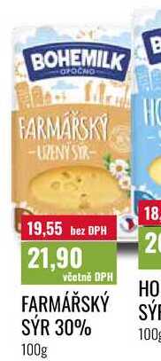 FARMÁŘSKÝ SÝR 30%, 100g  