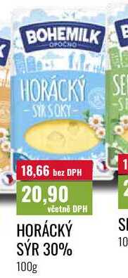 HORÁCKÝ SÝR 30% 100g