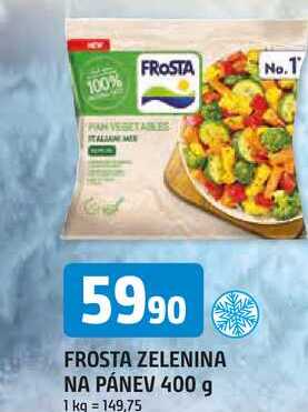 FROSTA ZELENINA NA PÁNEV 400 g