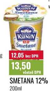 SMETANA 12%, 200ml
