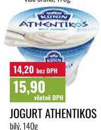 JOGURT ATHENTIKOS 140g