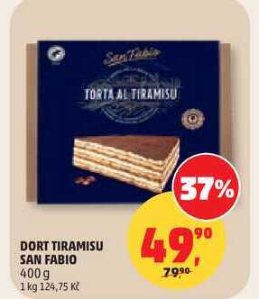 DORT TIRAMISU SAN FABIO, 400g