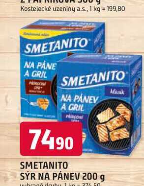 SMETANITO SÝR NA PÁNEV 200 g