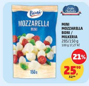 MINI MOZZARELLA BONI / MILKERIA, 285/150 g
