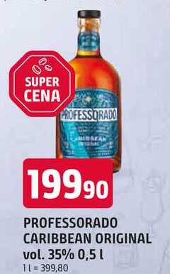 PROFESSORADO CARIBBEAN ORIGINAL vol. 35% 0,5l