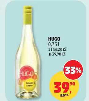 HUGO, 0,75 l