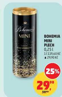 BOHEMIA MINI PLECH, 0,25 l