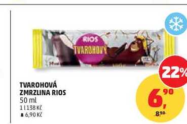 TVAROHOVÁ ZMRZLINA RIOS, 50 ml