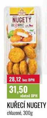 KUŘECÍ NUGETY, chlazené, 300g
