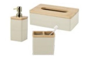 Koupelnový set LUXE - Box na papírové kapesníky