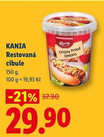 KANIA Restovaná cibule, 150 g