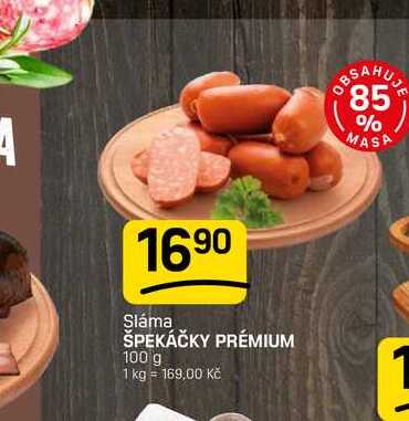 ŠPEKÁČKY PRÉMIUM 100 g