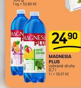 MAGNESIA PLUS vybrané druhy 0,7l