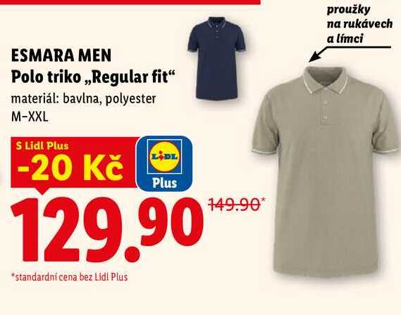ESMARA MEN Polo triko ,,Regular fit" 