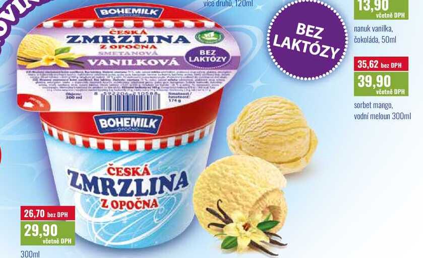 ČESKÁ ZMRZLINA Z OPOČNA 300ml