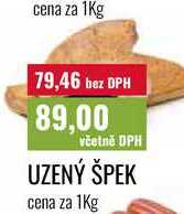 UZENÝ ŠPEK cena za 1Kg
