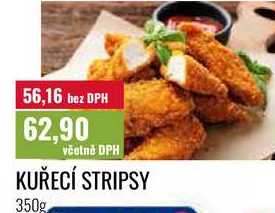 KUŘECÍ STRIPSY 350g 